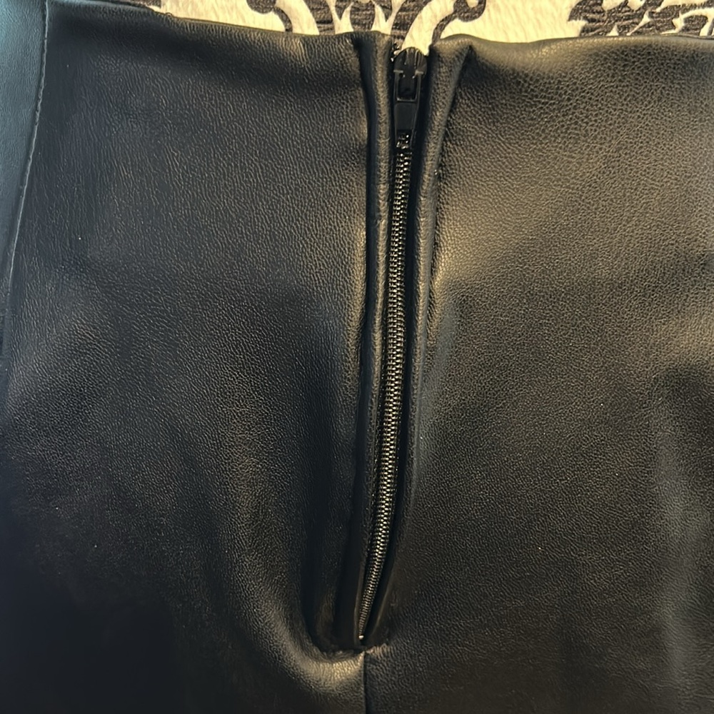 Altar'd State Elegant Black Mini Skirt - Picture 5 of 7